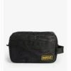 Barbour International Knockhill Washbag - Black -Barbou Clothing Shop VIC5U SQ1 0000000004 BLACK SLf