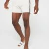 BOSS Iconic Swimshort - Cream -Barbou Clothing Shop VIH4S SQ1 0000000215 LIGHT GREY MDf