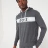 BOSS Bodywear Authentic Lounge Hoodie - Grey -Barbou Clothing Shop VIIOJ SQ1 0000000005 GREY MDf