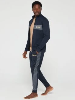 BOSS Bodywear Tracksuit Lounge Pants - Dark Blue -Barbou Clothing Shop VIIPQ SQ3 0000000354 DARK BLUE MDo