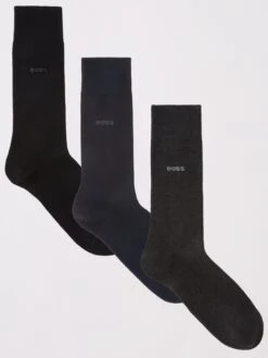 BOSS Bodywear 3 Pack Gift Socks