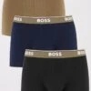 BOSS Bodywear 3 Pack Power Trunks - Multi 2 BOSS Bodywear 3 Pack Power Trunks - Multi -Barbou Clothing Shop VIIVL SQ1 0000000029 MULTI PKf