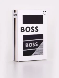 BOSS Bodywear 24 Logo T-shirt - Black -Barbou Clothing Shop VIIX3 SQ6 0000000004 BLACK MDd2