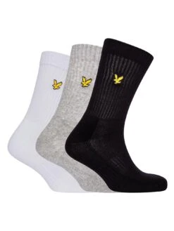 Lyle & Scott Lyle & Scott 3 Pack Socks - Multi