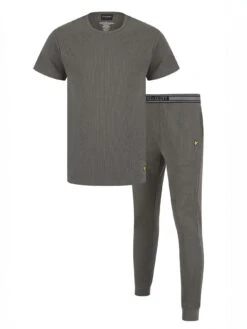 Lyle & Scott Lamont 2 Piece Nightwear Gift Set - Grey