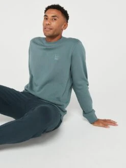 BOSS Westart Sweatshirt - Aqua -Barbou Clothing Shop VIOR7 SQ4 0000000106 AQUA MDd