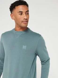 BOSS Westart Sweatshirt - Aqua -Barbou Clothing Shop VIOR7 SQ5 0000000106 AQUA MDd1