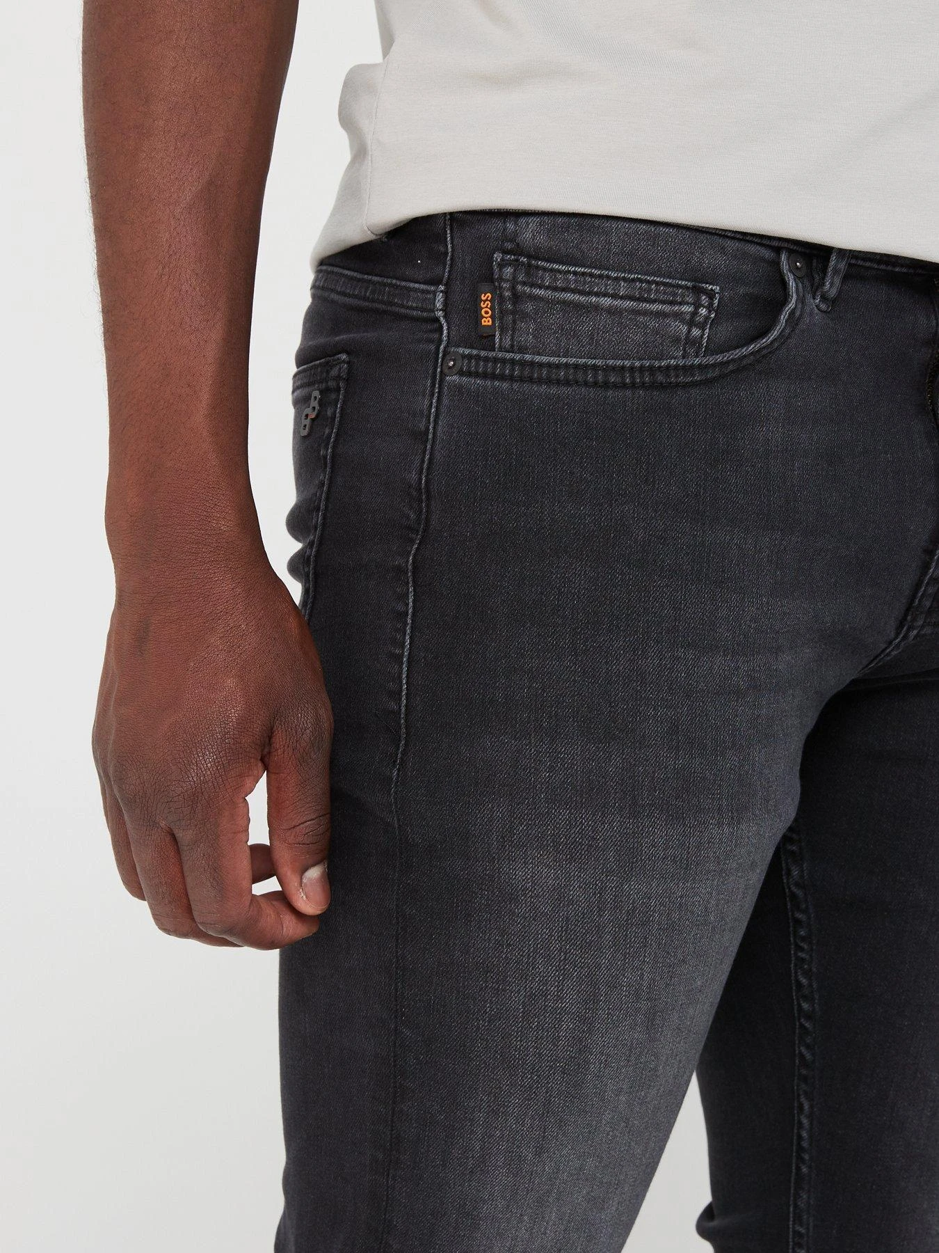 BOSS Delaware Bc-p Slim Fit Jeans - Black 6 BOSS Delaware Bc-p Slim Fit Jeans - Black - Image 4