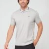 BOSS Paddy 1 Regular Fit Polo Shirt - Grey 