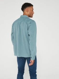 BOSS Lovelock Overshirt -Barbou Clothing Shop VIOU4 SQ2 0000011378 DARK AQUA MDb