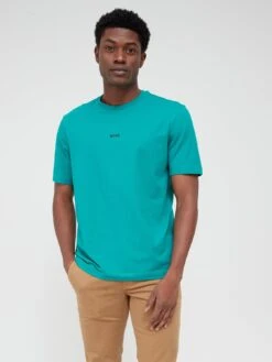BOSS Tchup Relaxed Fit T-shirt - Aqua