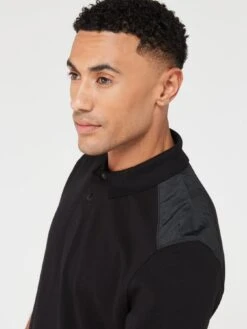 BOSS Penylonmatt Polo Shirt - Black  -Barbou Clothing Shop VIOWD SQ4 0000000004 BLACK MDd