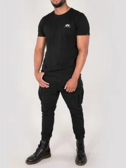 Alpha Industries Basic T-shirt Small Logo - Black -Barbou Clothing Shop VIRZD SQ3 0000000004 BLACK MDo