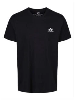 Alpha Industries Basic T-shirt Small Logo - Black -Barbou Clothing Shop VIRZD SQ4 0000000004 BLACK MDd