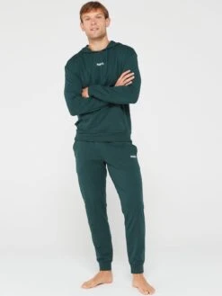 HUGO Bodywear Linked Lightweight Pants Cw -Barbou Clothing Shop VIS09 SQ3 0000000630 DARK GREEN MDo