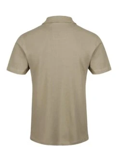 Luke 1977 Zip Neck Polo Shirt - Beige -Barbou Clothing Shop VIS1R SQ4 0000000108 BEIGE MDd