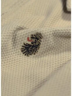 Luke 1977 Zip Neck Polo Shirt - Beige -Barbou Clothing Shop VIS1R SQ5 0000000108 BEIGE MDd1