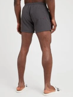 HUGO Abas Swim Shorts - Dark Grey -Barbou Clothing Shop VIS4U SQ2 0000000070 DARK GREY MDb