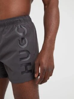 HUGO Abas Swim Shorts - Dark Grey -Barbou Clothing Shop VIS4U SQ4 0000000070 DARK GREY MDd