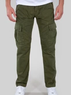 Alpha Industries Agent Cargo Trousers - Dark Khaki