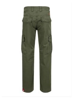 Alpha Industries Agent Cargo Trousers - Dark Khaki -Barbou Clothing Shop VIS8T SQ5 0000005579 DARK KHAKI MDd1