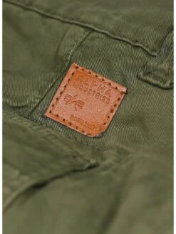 Alpha Industries Agent Cargo Trousers - Dark Khaki -Barbou Clothing Shop VIS8T SQ6 0000005579 DARK KHAKI MDd2