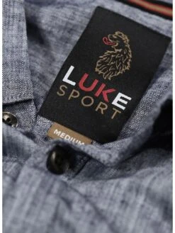 Luke 1977 Yoko Short Sleeve Linen Shirt - Dark Navy -Barbou Clothing Shop VIS9M SQ6 0000000048 NAVY MDd2
