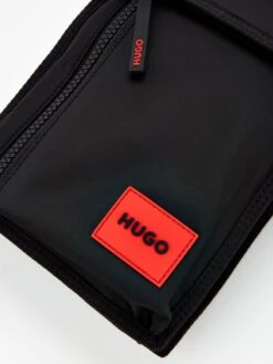 HUGO Ethon 2.0N_Envelope Flap Messenger Bag -Barbou Clothing Shop VIYZ3 SQ4 0000000004 BLACK SLd