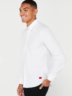 HUGO Ermo Slim Fit Long Sleeve Shirt