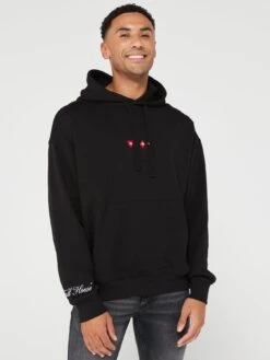 HUGO Deewax Overhead Hoodie - Black