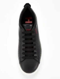 HUGO Blake Leather Trainer - Black/White -Barbou Clothing Shop VIZ8G SQ4 0000000019 BLACK WHITE SLt