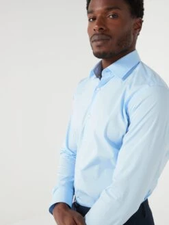 BOSS Joe Kent Regular Fit Shirt - Light Blue -Barbou Clothing Shop VJ7WB SQ4 0000000150 LIGHT BLUE MDd