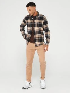 BOSS S-liam-kent-c1-233 Regular Fit Shirt -Barbou Clothing Shop VJ7WN SQ3 0000000108 BEIGE MDo