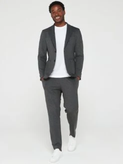BOSS P Genius Slim Fit Trouser - Dark Grey -Barbou Clothing Shop VJ7X5 SQ3 0000000070 DARK GREY MDo