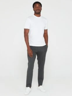 BOSS Thompson 04 Regular Fit T-shirt - White -Barbou Clothing Shop VJ7Y0 SQ3 0000000013 WHITE MDo