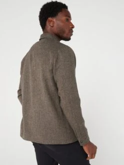 Peter Werth X Very Wool Blend Overshirt - Grey -Barbou Clothing Shop VJFCU SQ5 0000000005 GREY MDd1