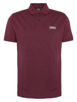 Barbour International Very Exclusive - Essential Polo Shirt - Red -Barbou Clothing Shop VJGHO SQ5 0000000017 RED MDd1