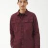 Barbour International Adey Utility Pocket Overshirt - Red -Barbou Clothing Shop VJGHP SQ1 0000000017 RED MDf