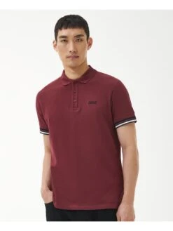 Barbour International Metropolis Polo Shirt - Red