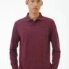 Barbour International Very Exclusive - Tipped Long Sleeve Polo Shirt - Red 2 Barbour International Very Exclusive - Tipped Long Sleeve Polo Shirt - Red -Barbou Clothing Shop VJGI3 SQ1 0000000017 RED MDf