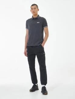 Barbour International Very Exclusive - Essential Tipped Polo Shirt - Dark Grey 9 Barbour International Very Exclusive - Essential Tipped Polo Shirt - Dark Grey -Barbou Clothing Shop VJGI4 SQ3 0000000070 DARK GREY MDo