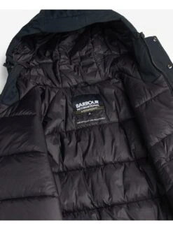 Barbour International Fleat Waterproof Hooded Jacket - Black -Barbou Clothing Shop VJGII SQ5 0000000004 BLACK MDd1