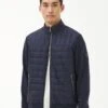 Barbour International Counter Padded Zip Through Jacket - Navy -Barbou Clothing Shop VJGIK SQ1 0000000048 NAVY MDf
