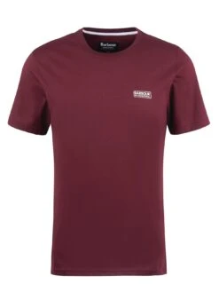 Barbour International Small Logo T-Shirt - Red -Barbou Clothing Shop VJGIM SQ5 0000000017 RED MDd1