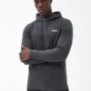 Barbour International Small Logo Overhead Hoodie - Dark Grey -Barbou Clothing Shop VJGIX SQ1 0000000070 DARK GREY MDf