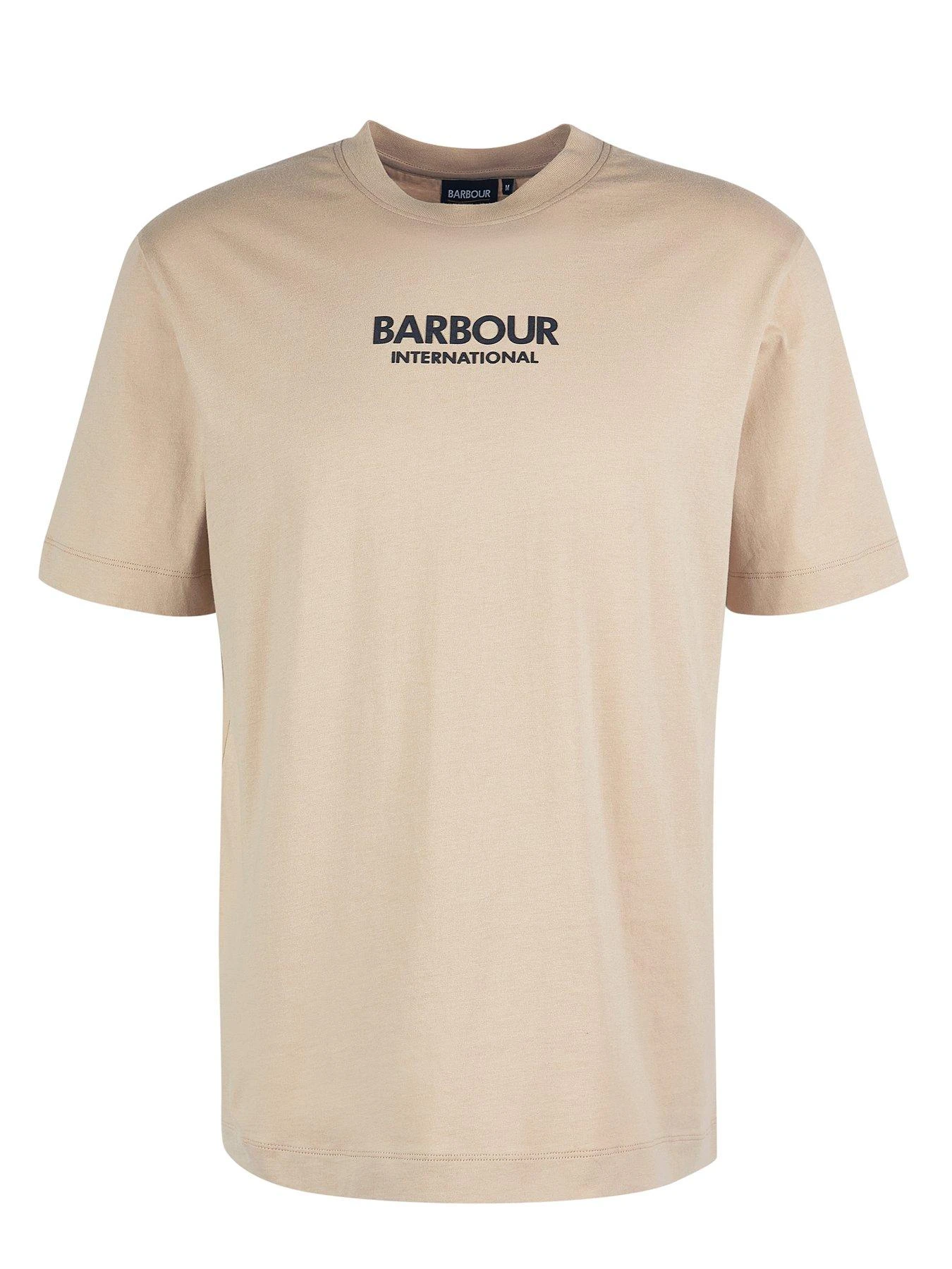 Barbour International Formula Chest Logo T-Shirt - Cream 7 Barbour International Formula Chest Logo T-Shirt - Cream - Image 5