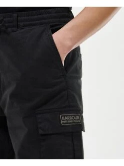 Barbour International Form Cargo Trousers - Black -Barbou Clothing Shop VJGK7 SQ4 0000000004 BLACK MDd