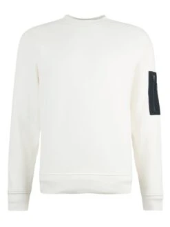 Barbour International Grip Patch Pocket Crew Sweatshirt - Cream 11 Barbour International Grip Patch Pocket Crew Sweatshirt - Cream -Barbou Clothing Shop VJGKM SQ6 0000000067 CREAM MDd2