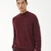 Barbour International Corser Crew Neck Jumper - Red