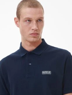 Barbour International Essential Polo Shirt - Navy -Barbou Clothing Shop VJGLO SQ4 0000000048 NAVY MDd
